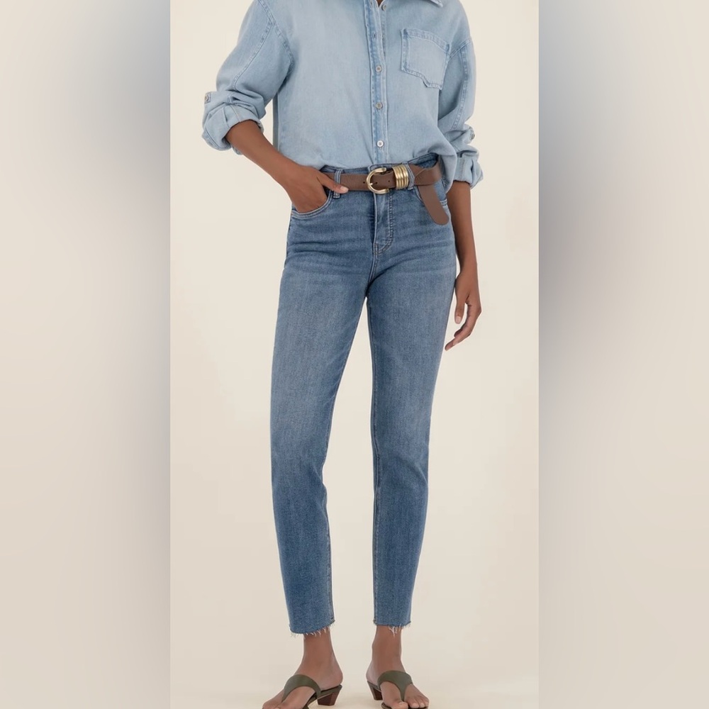 Kut from the Kloth brand blue jeans. EUC.